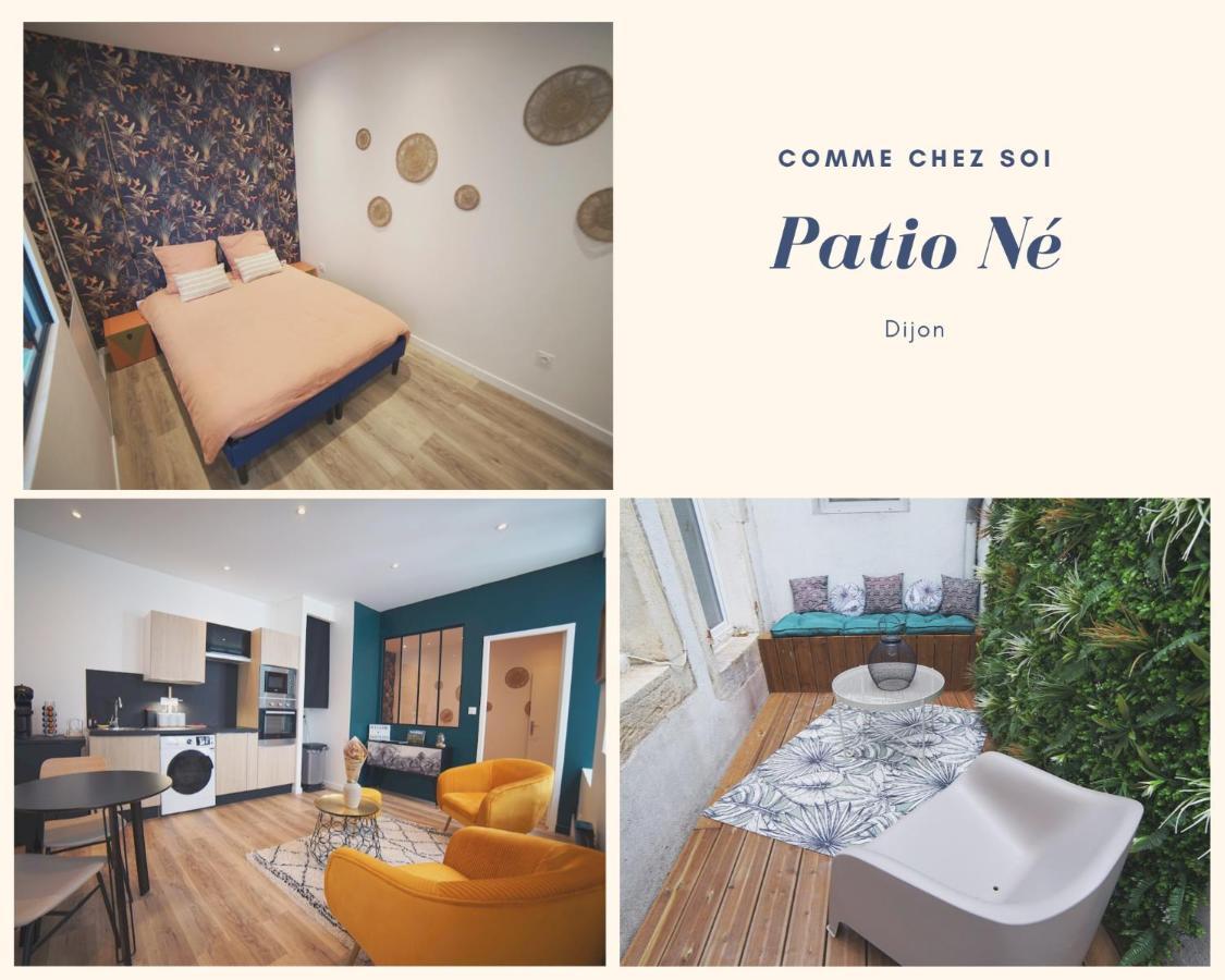 Patione Dans Centre De Dijon Leilighet Eksteriør bilde